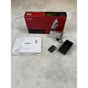 Casio Exilim EX-Z3 Silver 3.2MP Digital Camera 3x Optical Zoom Pentax Lens Boxed